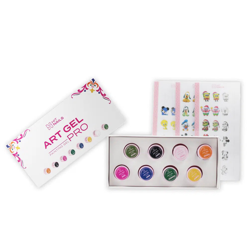Art Gel Pro - 8 cores