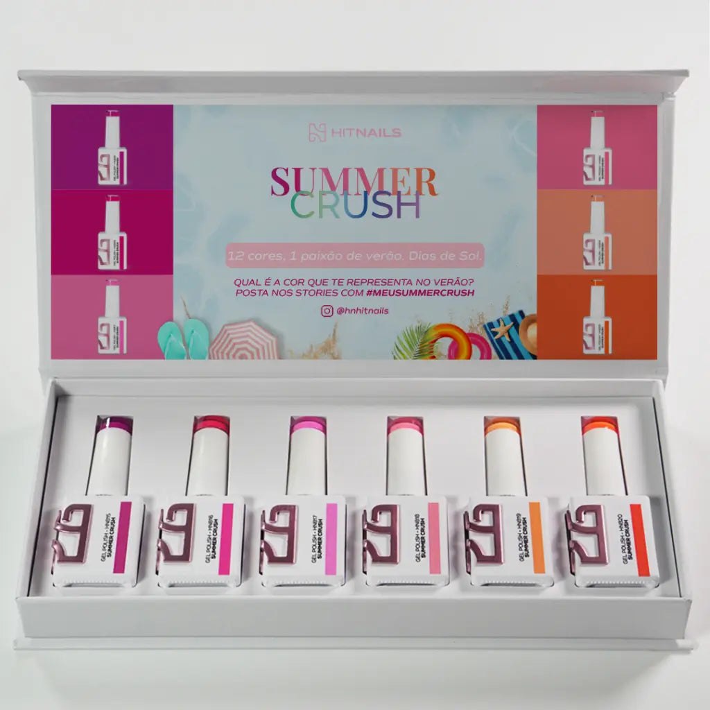 Gel Polish Summer Crush - 12 Cores
