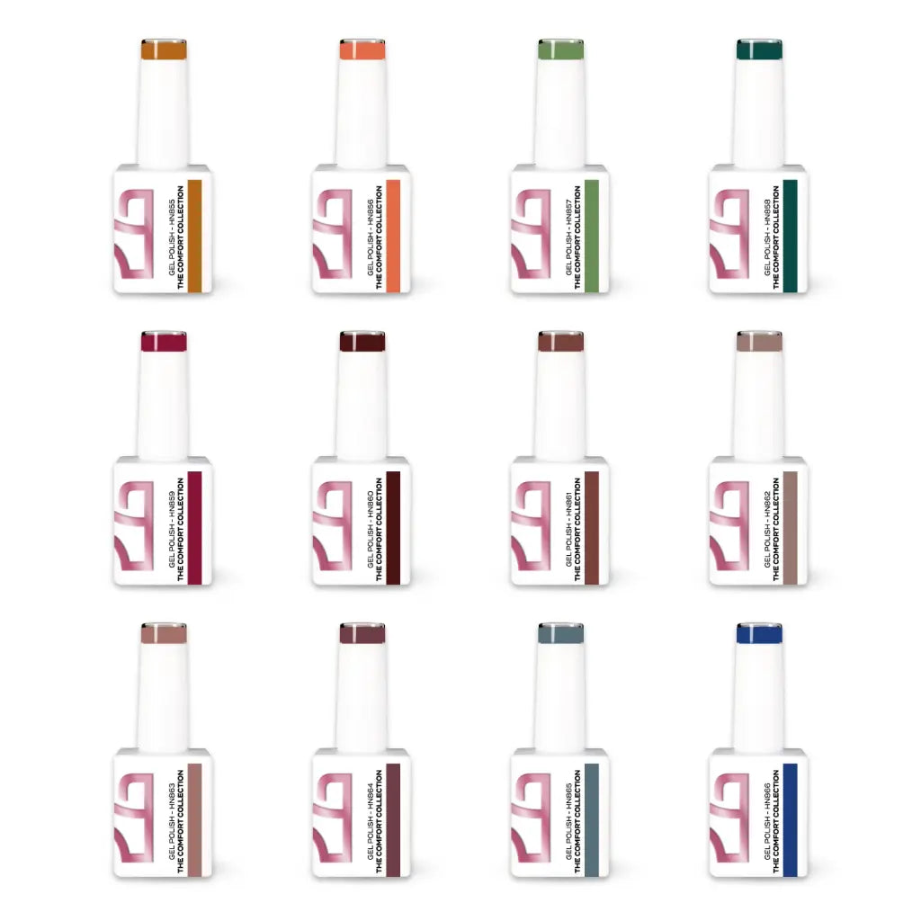 Coleção Verniz Gel The Comfort Collection - 12 cores