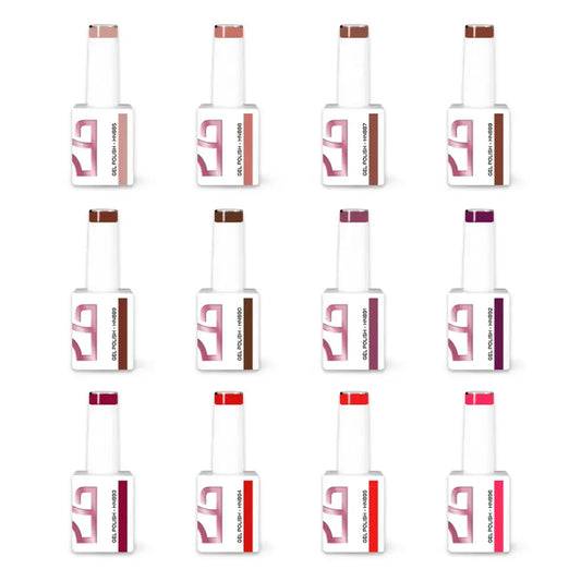 Gel Polish Chocolat Affair Collection - 12 Cores