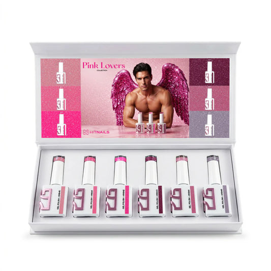 Coleção Verniz Gel Pink Lovers - 6 Cores