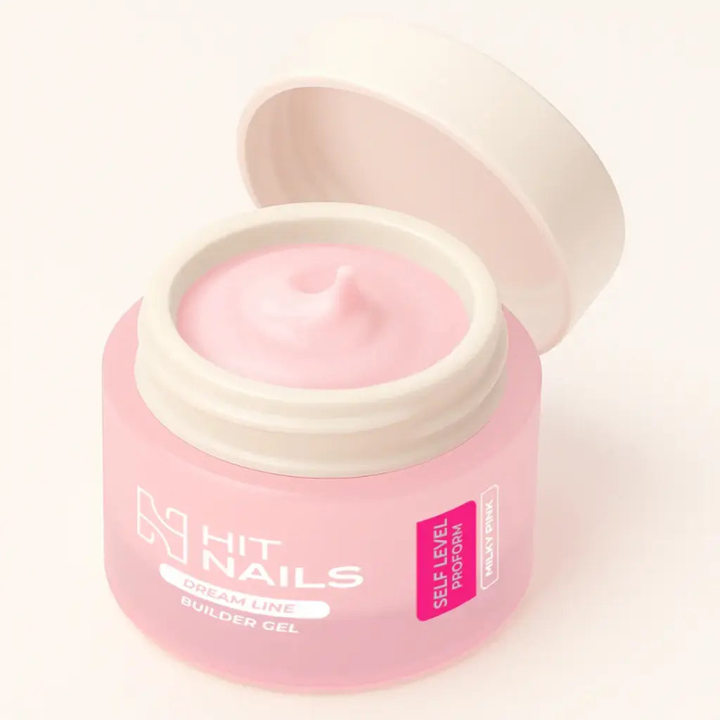 Gel de Construção - Dream Line Self Level - Milky Pink 22g