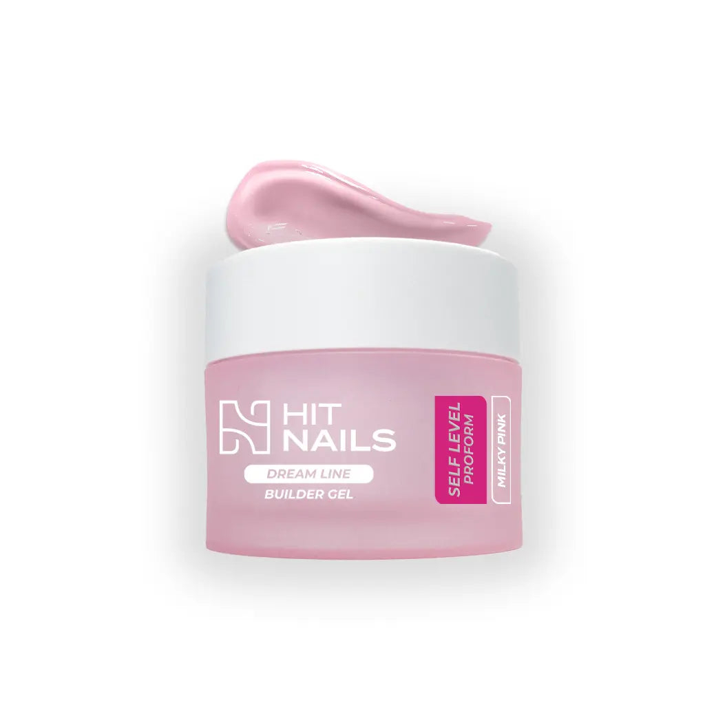 Gel de Construção - Dream Line Self Level - Milky Pink 50g