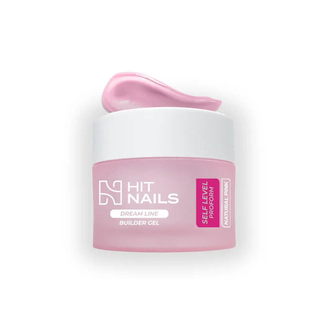 Gel de Construção - Dream Line Self Level - Natural Pink 50g
